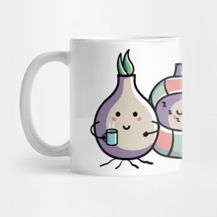 Kawaii Cute Spring Bulbs Mug